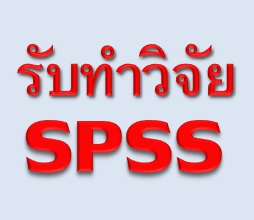 รับทำวิจัย